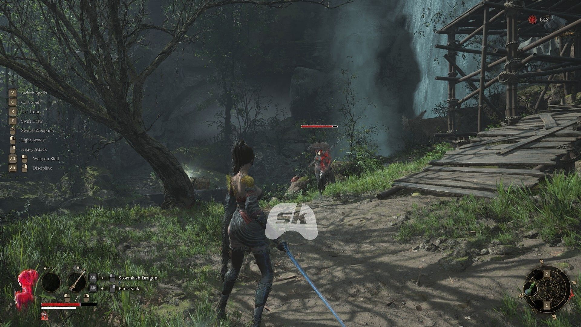 Inner Demon vs you in Wuchang: Fallen Feathers (Image via Sportskeeda Gaming // 505 Games)